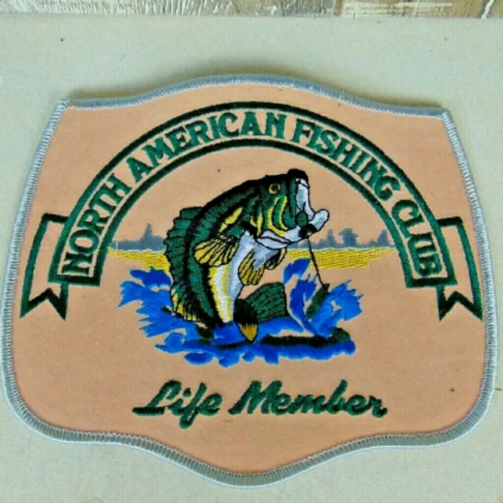 NOS North America Life member fishing Patch